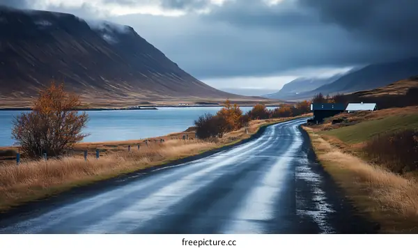 Icelandic Autumn Road Trip Landscape