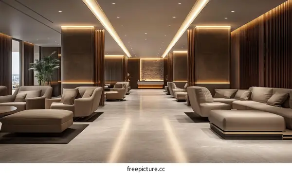 Modern Hotel Lobby Interior Design
