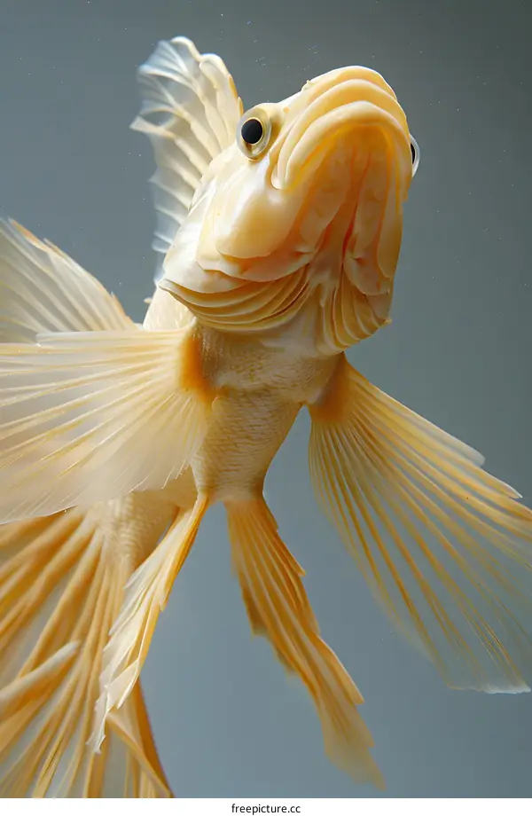 Golden Fish Portrait