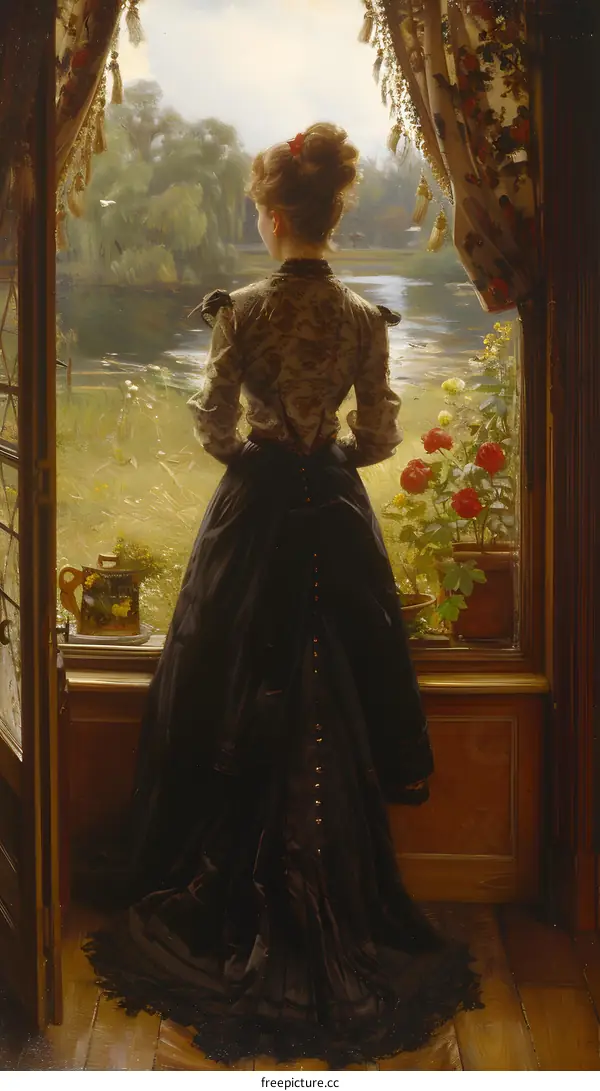 Lady at the Window