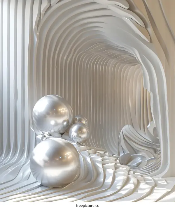 Abstract Modern Architectural Interior Design