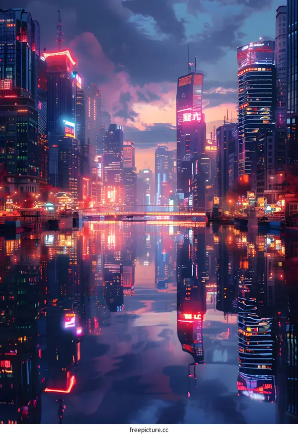 A Cyberpunk City