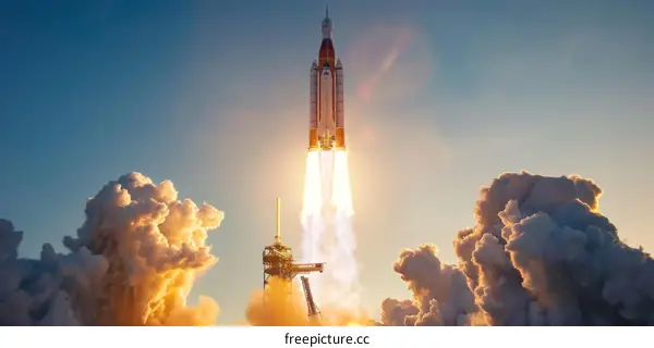 SpaceX Falcon 9 Rocket Launch at Cape Canaveral