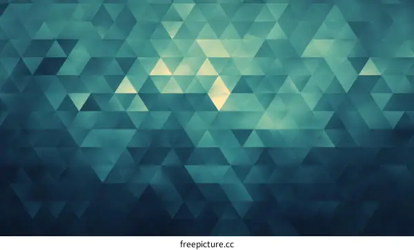 Abstract Geometric Triangle Background Design