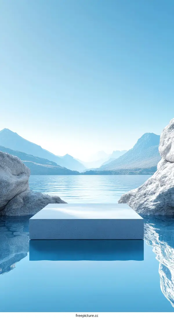 Modern Minimalist Product Showcase by the Lakeside