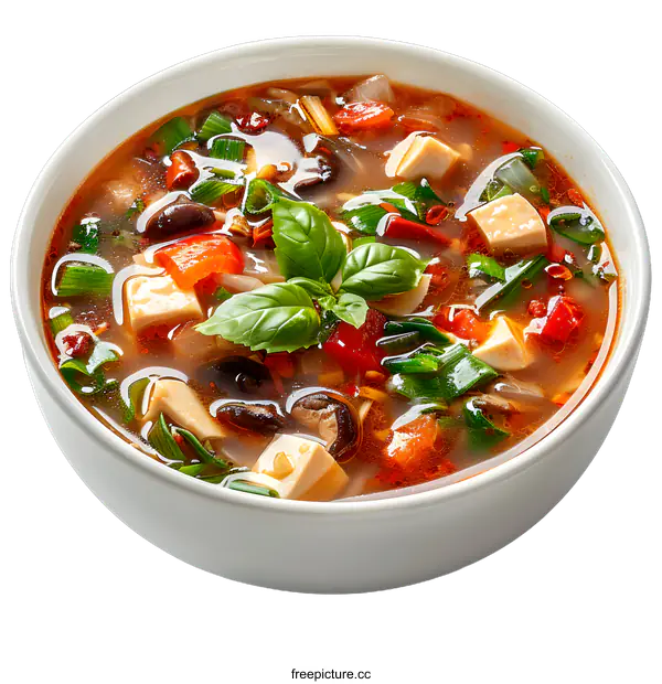[Transparent Background PNG]tofu soup