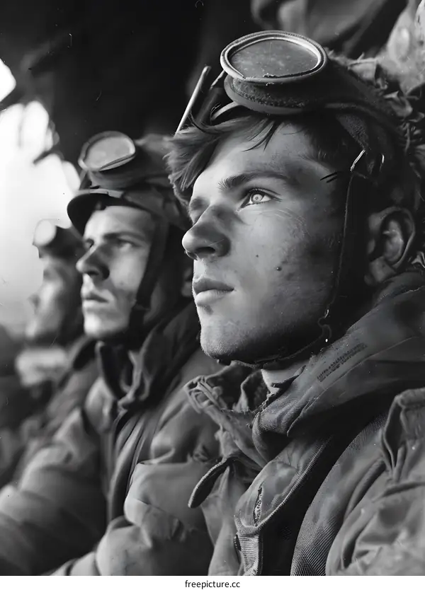 A group of American soldiers during the Korean War