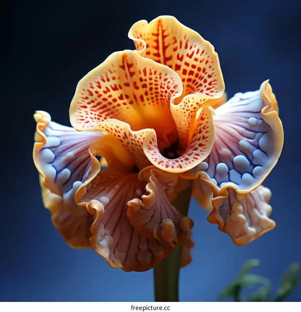 A 3D rendering of a flower that has not been discovered yet