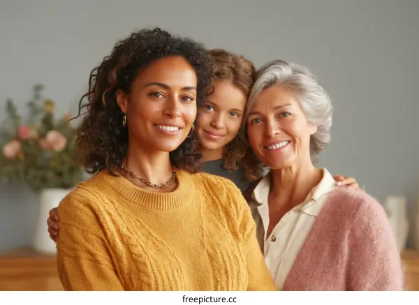 Happy Family Portrait