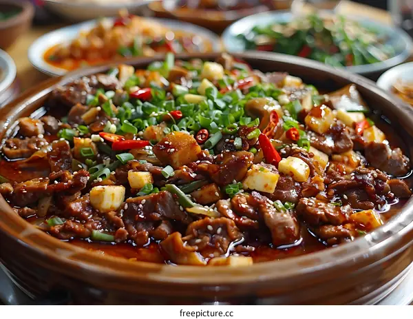 A plate of delicious food