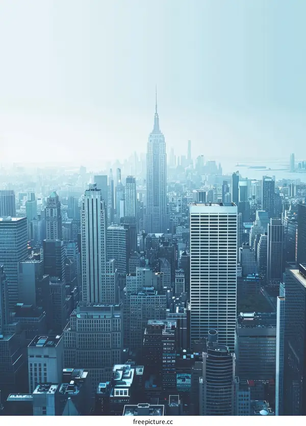 New York City Skyline with Empire State Building