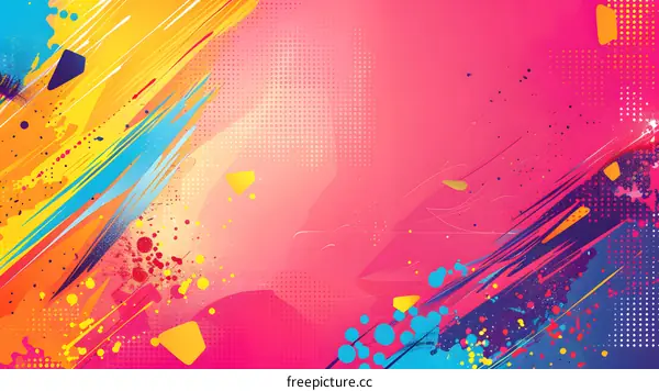 Colorful geometric shapes