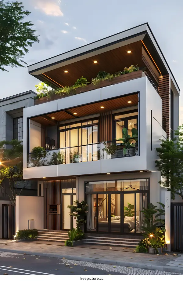 A modern style house