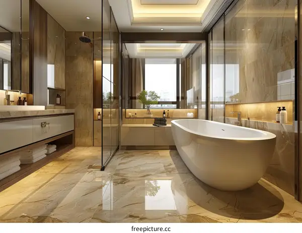 Luxury Modern Bathroom Interior Design