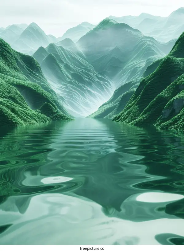 Emerald Valley Landscape