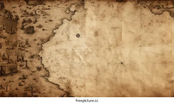 Fantasy Map of an Enchanting World