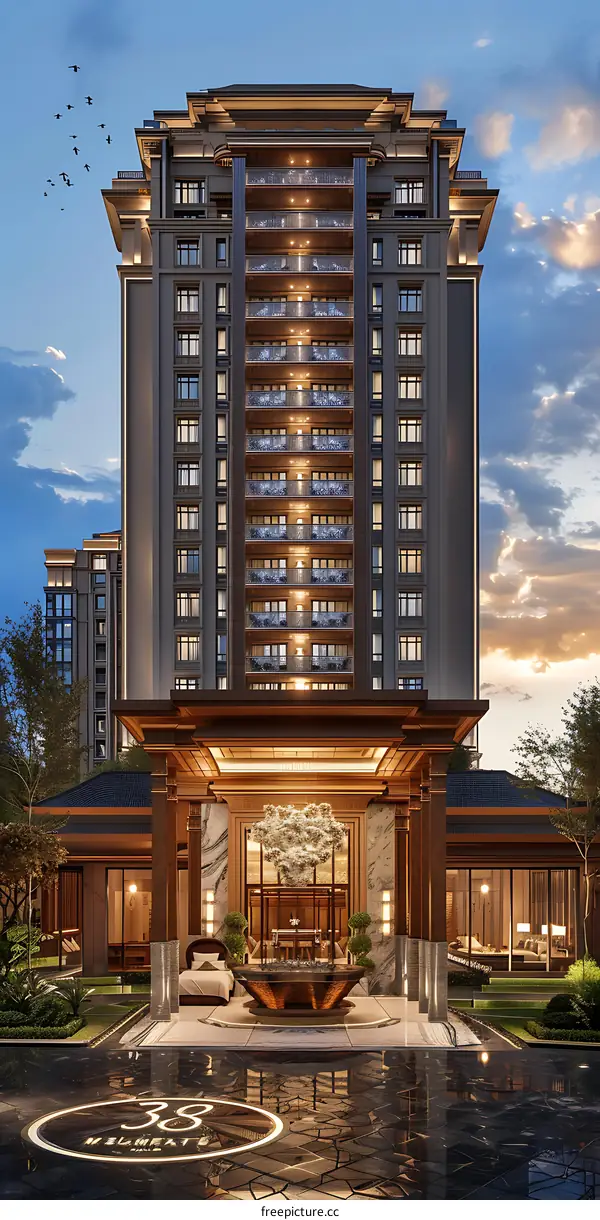 High-end residential buildings