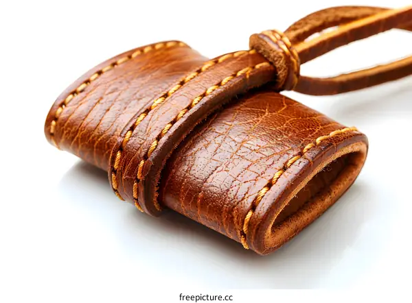 Handmade leather knife sheath