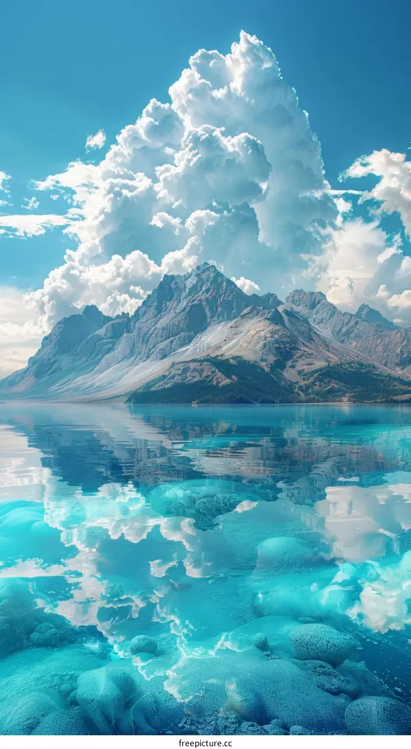 Majestic Mountain Reflections on a Serene Lake