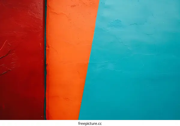 Abstract Colorful Wall Texture