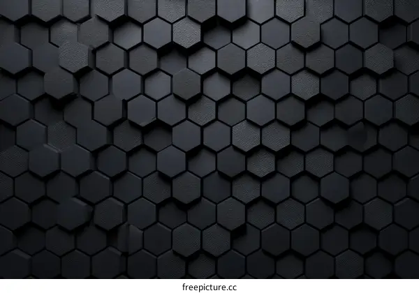 Abstract Geometric Hexagonal Pattern Background