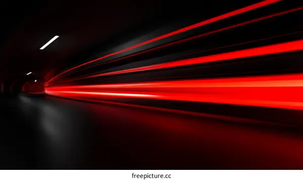 Abstract Speed Light Tunnel