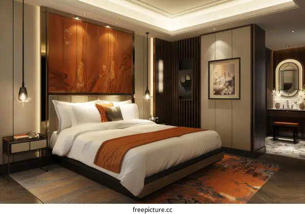 Luxury Hotel Bedroom Interior Design