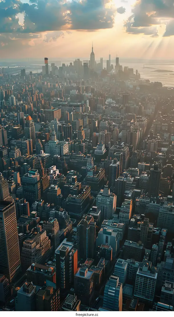 New York City Skyline and Notable Buildings