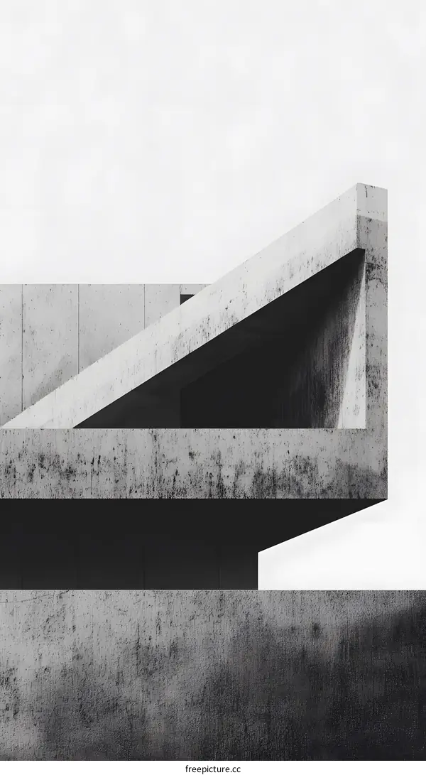 Minimalist Concrete Architecture Design