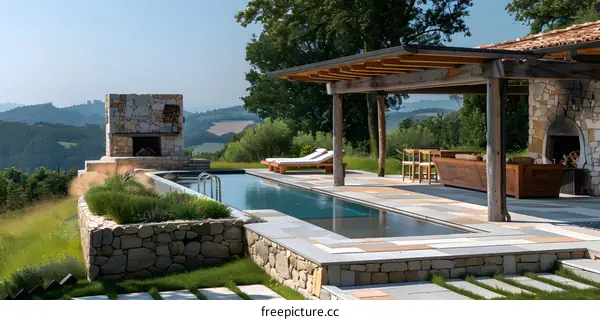 Luxury Infinity Pool with a View