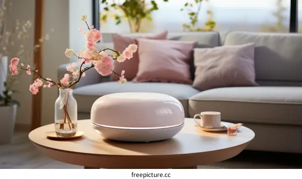 living room interior design with sofa and coffee table