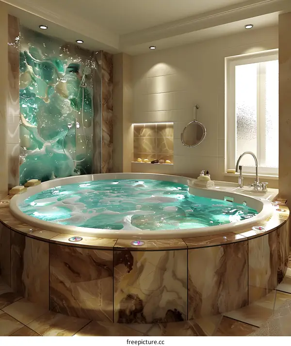 Bathroom jacuzzi