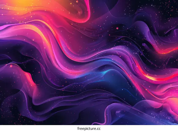 Cosmic Canvas: A Nebula of Stellar Hues