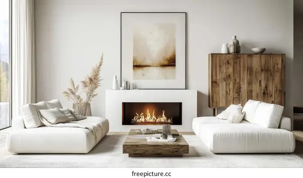 Modern Minimalist Living Room Design