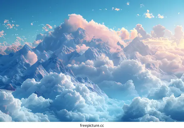 Awesome Snowcapped Mountains