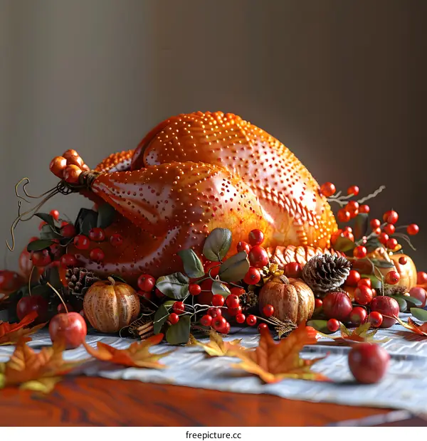 Thanksgiving turkey centerpiece