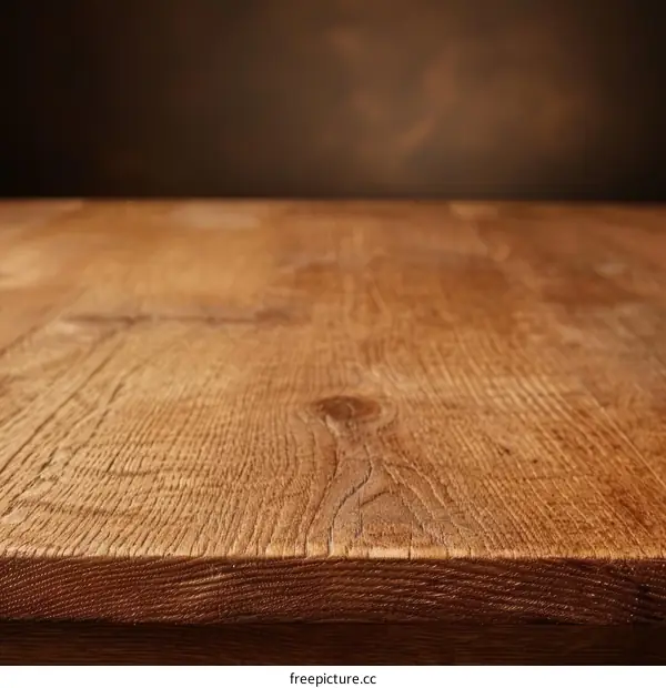 Rustic wooden table background