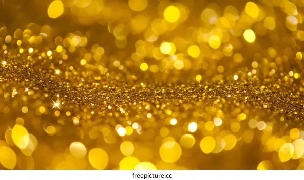Abstract Gold Glitter Background Texture