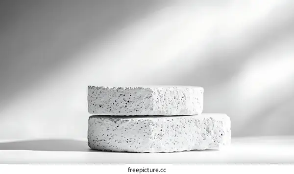 Abstract Minimalist Display Podiums