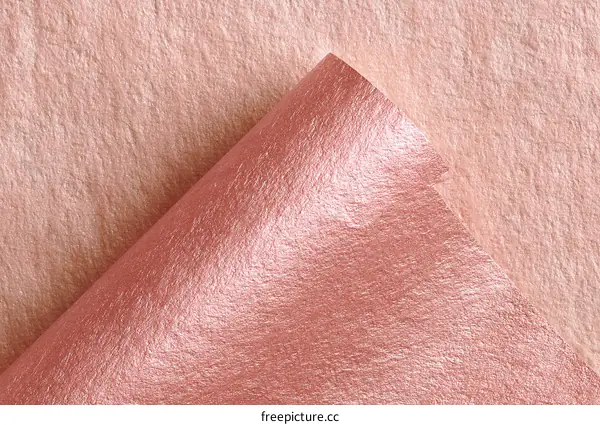 Rose Gold Fabric Texture Close-up