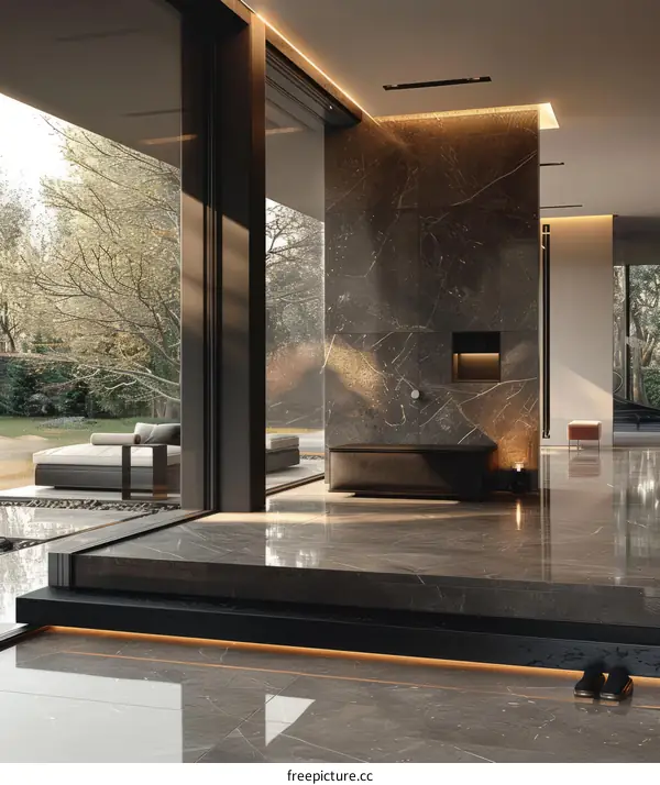 Luxurious Dark Marble