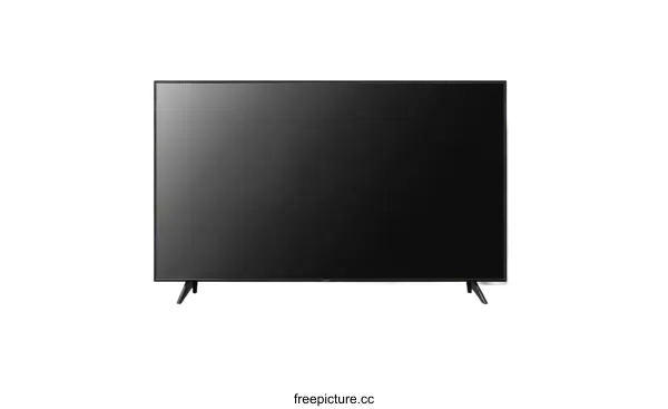 [Transparent Background PNG]Modern Flat Screen TV Display