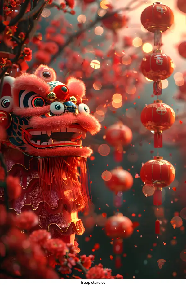 Lion dance to celebrate Lantern Festival