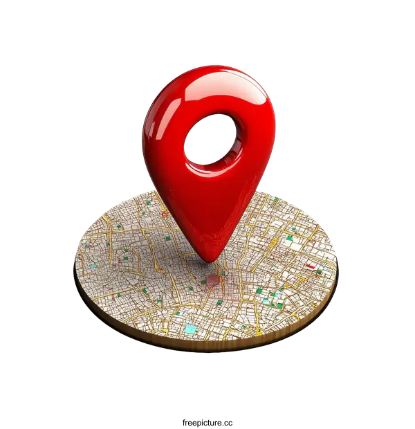 [Transparent Background PNG]Location Map Marker Illustration