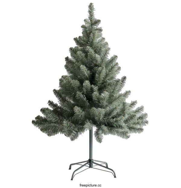 [Transparent Background PNG]Artificial Christmas Tree on White Background