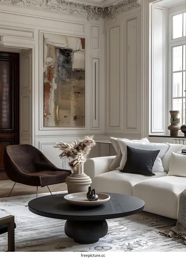 Modern Scandinavian Living Room Interior Design