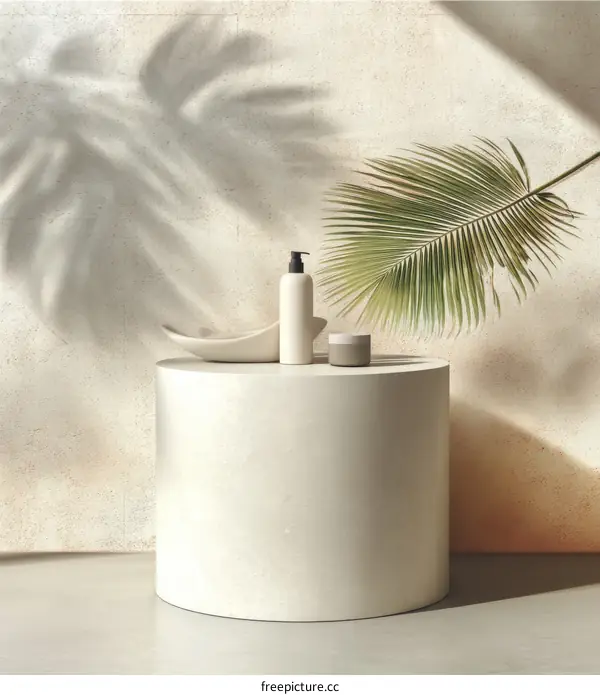 Elegant Minimalist Aesthetic Display with Natural Elements