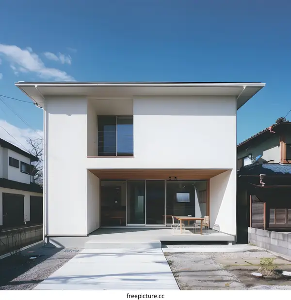 Modern Japanese Architecture House Exterior Design