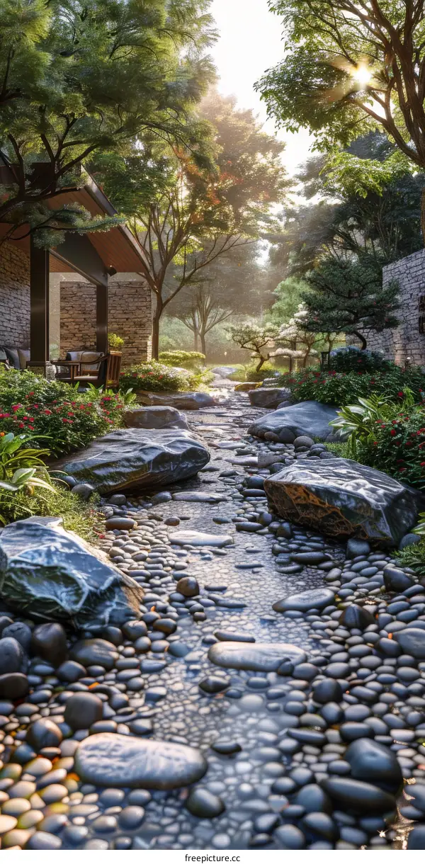 Landscape design renderings