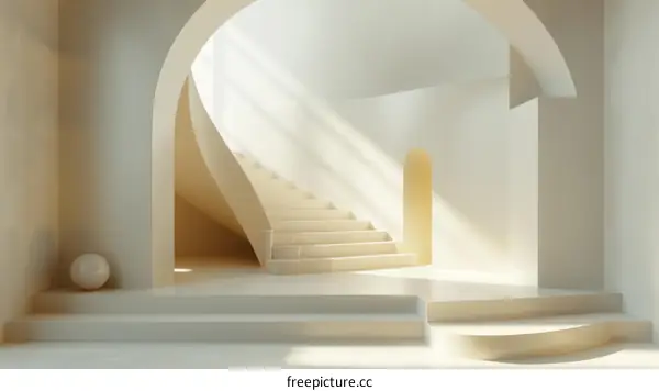 Modern Minimalist Architectural Interior Design